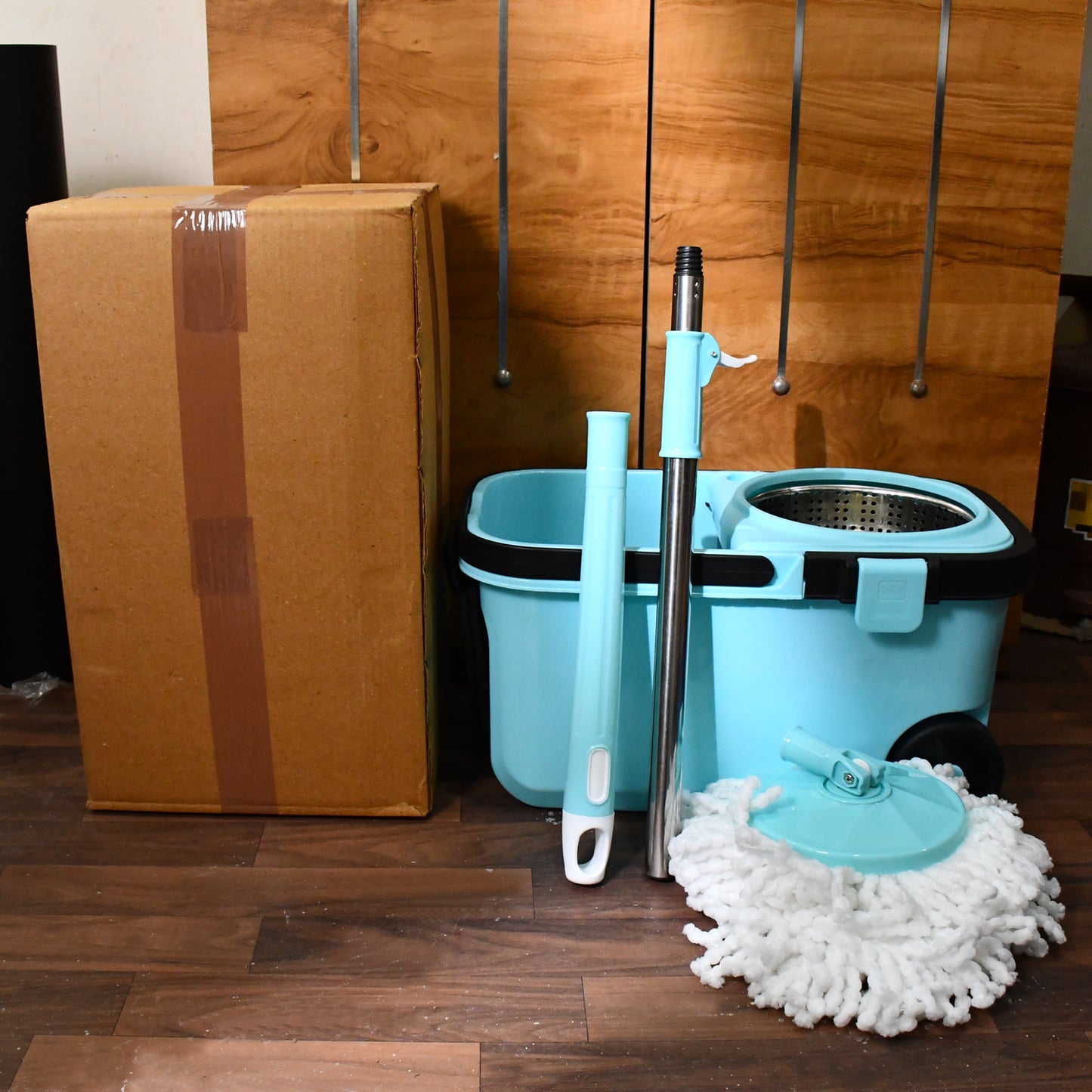 Premium 360 Spin Cleaning Mop Set